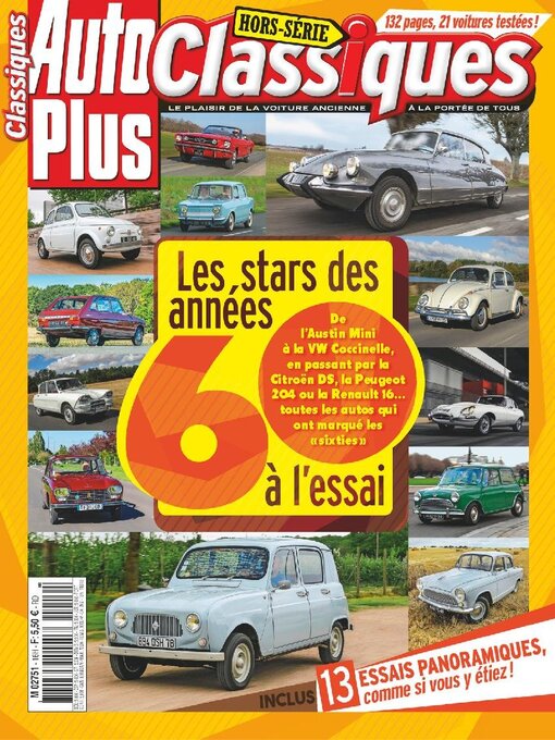 Cover image for Auto Plus Classiques Hors Série: HS No. 16
